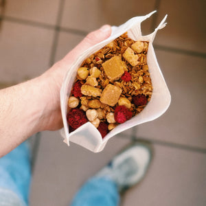 Granola z laskowymi, malinami i białą czekoladą [tylko 100 szt.!]
